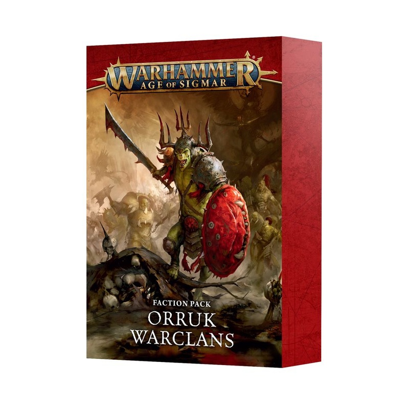 Age of Sigmar 4th Edition – Orruk Warclans: Faction Pack AoS OWC FP 4E