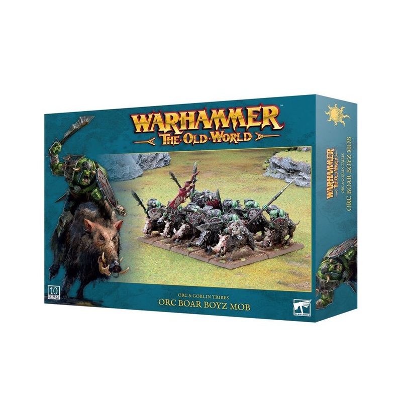 09-06 Orc & Goblin Tribes: Orc Boar Boyz Mob