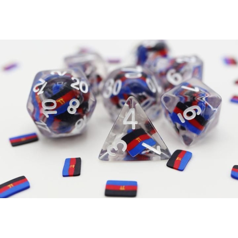 7ct Pride Polyamory Dice
