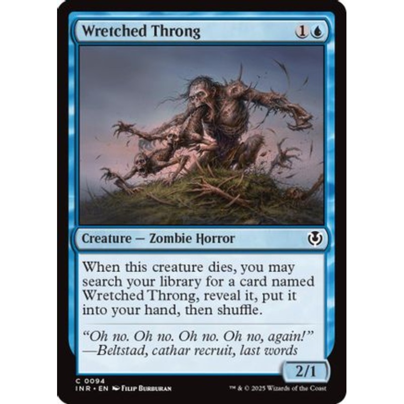 Wretched Throng (INR-094) – Innistrad Remastered [Common]