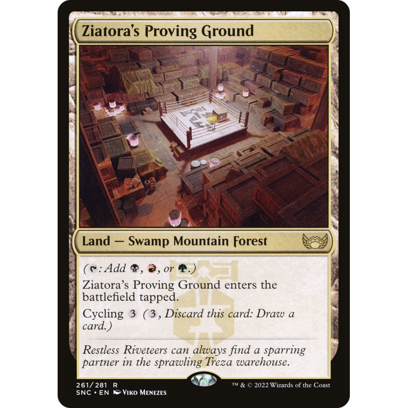 Ziatora’s Proving Ground (SNC-261) – Streets of New Capenna Foil [Rare]