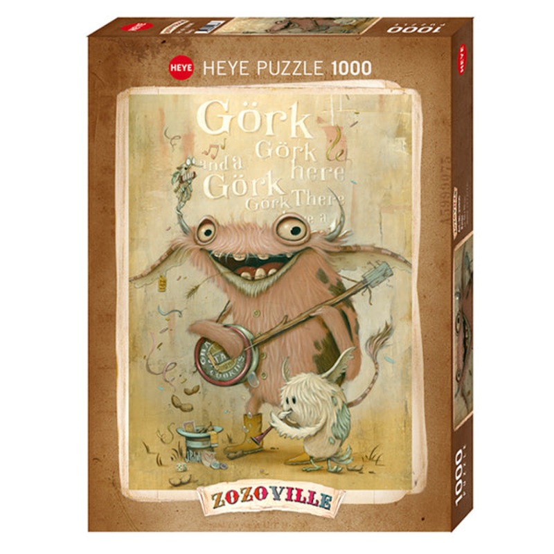 Zozoville: Banjo 1000 Piece Jigsaw Puzzle by Heye