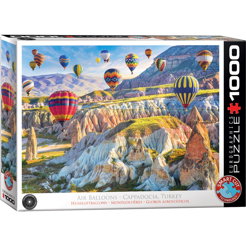 Air Balloons Over Cappadocia  1000 Piece Jigsaw Puzzle (Eurographics)