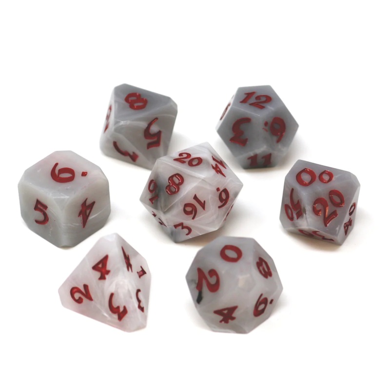 TALISMAN MIST WITH CRIMSON 7 DICE SET