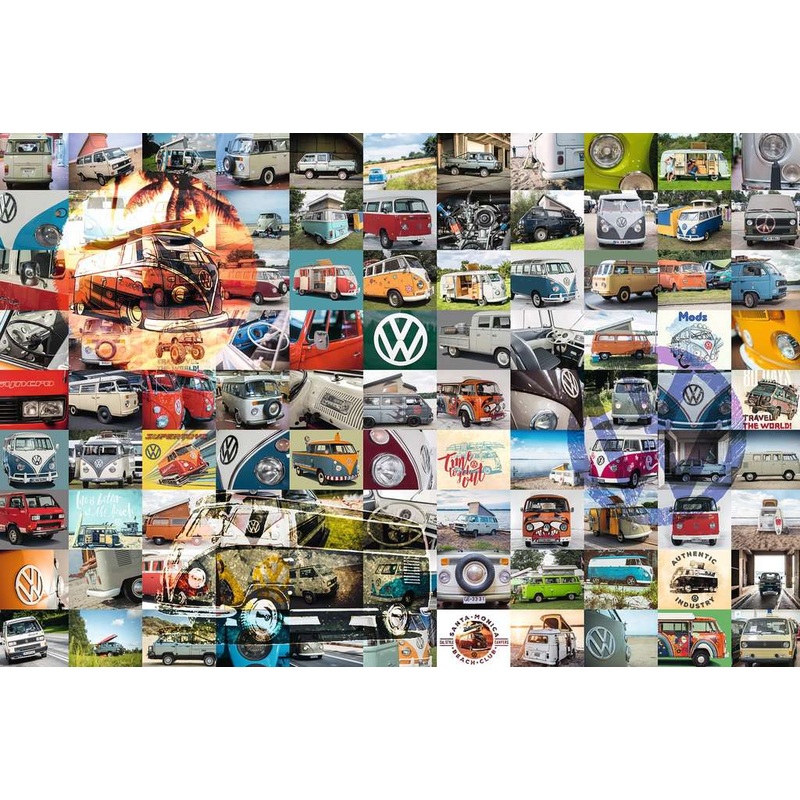99 VW Campervan Moments  3000 Piece Jigsaw Puzzle (Ravensburger)