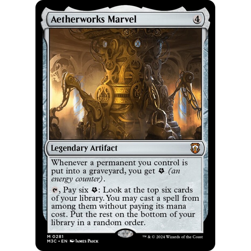 Aetherworks Marvel (M3C-281) – Modern Horizons 3 Commander Foil [Mythic]