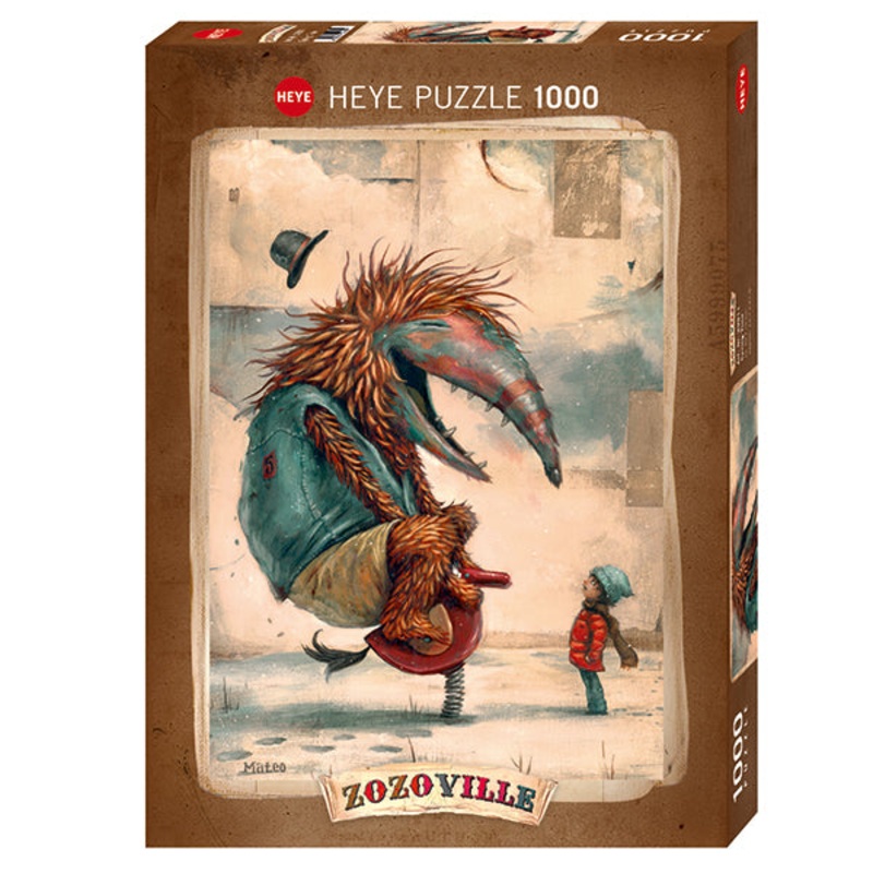 Zozoville: Spring Time 1000 Piece Jigsaw Puzzle by Heye