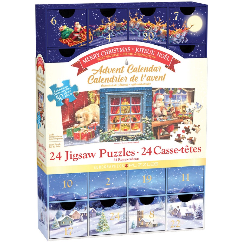 Advent Calendar  Classic Christmas  Jigsaw Puzzle (Eurographics)