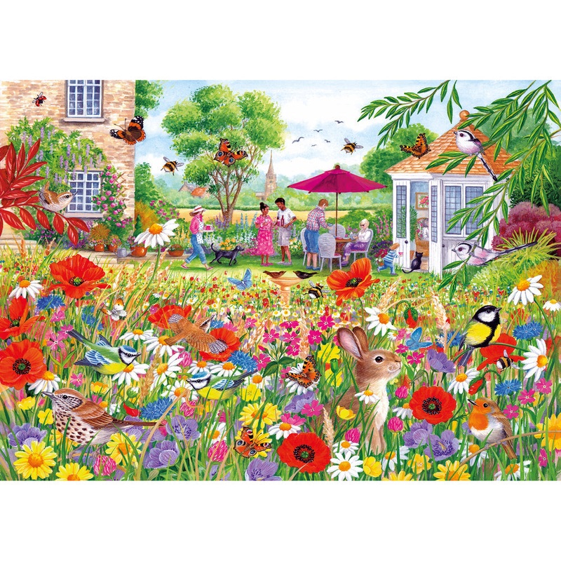 Wildflower Garden  250 Piece Jigsaw Puzzle (Gibsons)