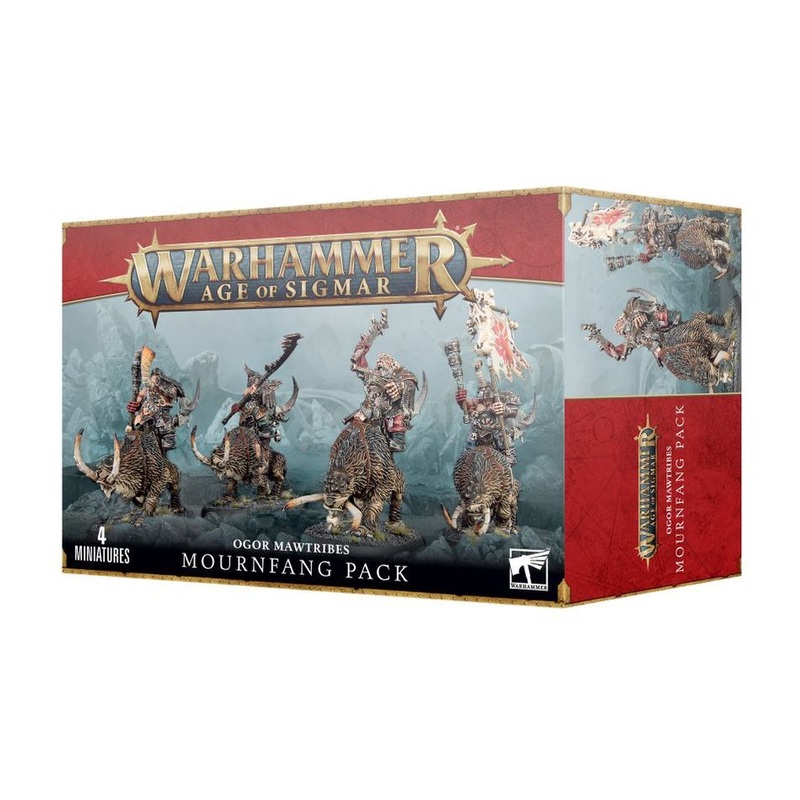 Age of Sigmar Ogor Mawtribes: Mournfang Pack AoS OMT Mournfang Pack