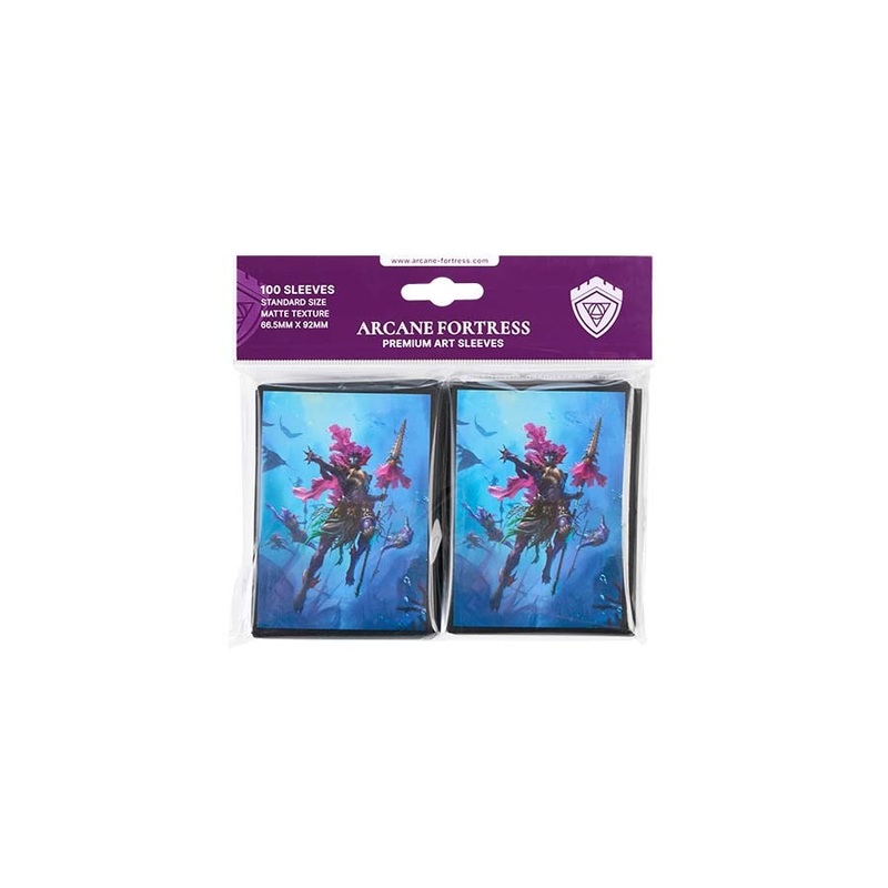 Arcane Fortress Tribes Matte Sleeves 100ct (2 Options) DP Emperor of the Deep
