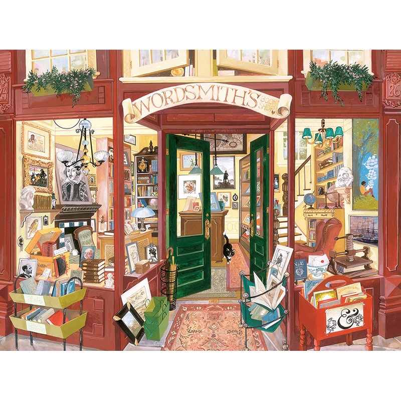 Wordsmith’s Bookshop  1500 Piece Jigsaw Puzzle (Ravensburger)