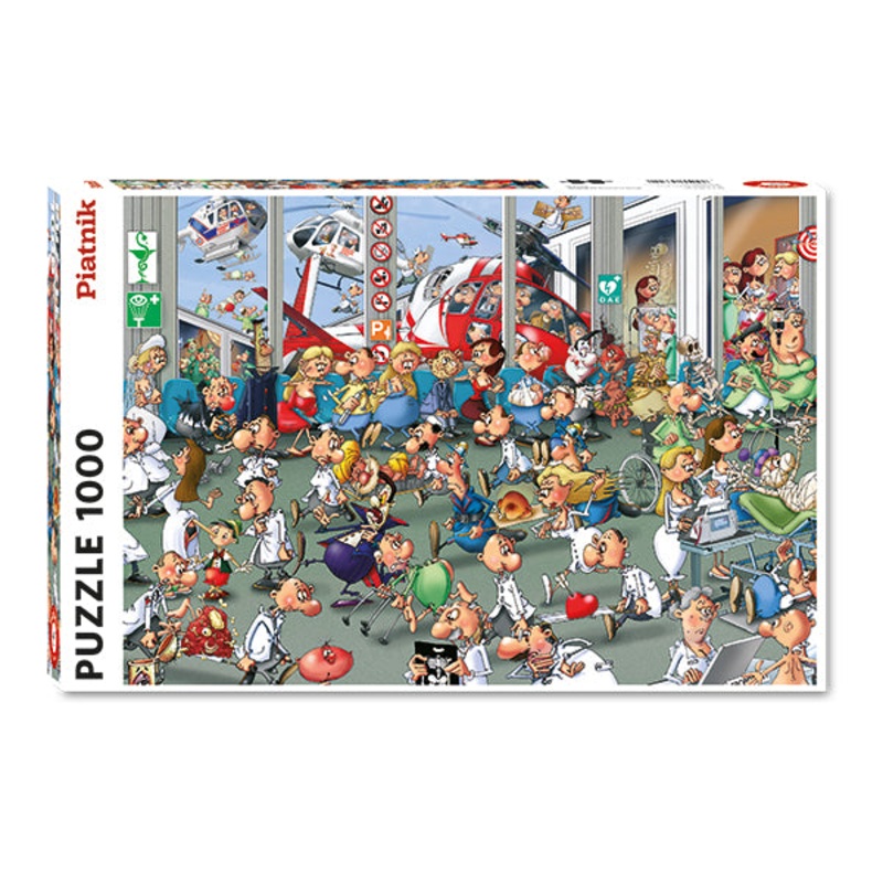 Accidents & Emergencies 1000 Piece Jigsaw Puzzle by Piatnik