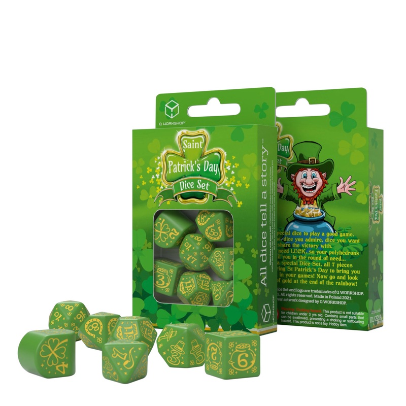 St. Patrick Dice Set – The Lucky Charm