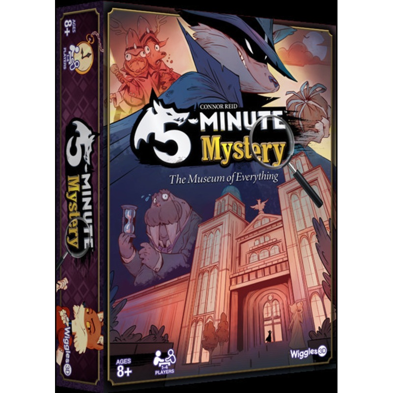 5-Minute Mystery | Fast-Paced Deduction Board Game for Family Fun