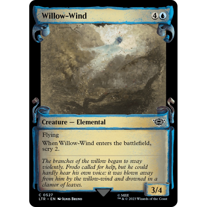 Willow-Wind (LTR-527) – The Lord of the Rings: Tales of Middle-earth: (Showcase) Scroll [Common]