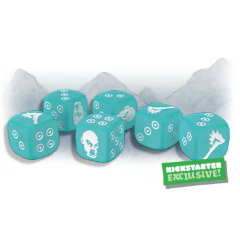 Zombicide:  White Death – Frost Dice ZCD Frost Dice