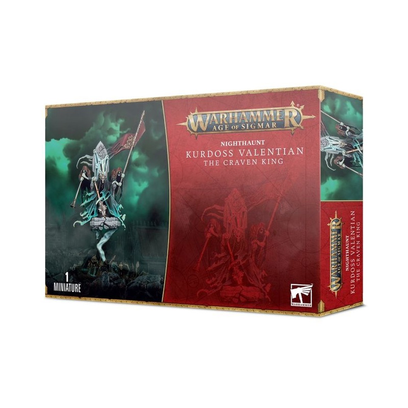Age of Sigmar Nighthaunt: Kurdoss Valentian, the Craven King AoS NHT Kurdoss Valentian