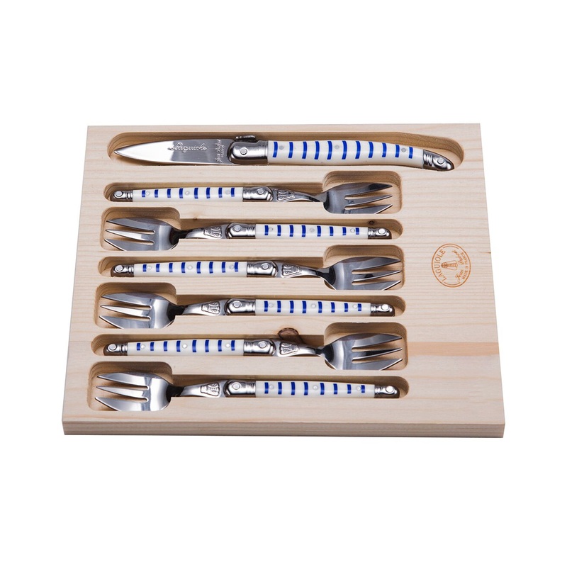 Oyster Fork and Knife 7-Piece Set