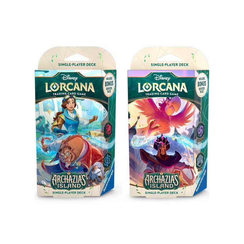 Disney Lorcana Set 7 – Archazias Island – Starter Deck (Bundle of 2)